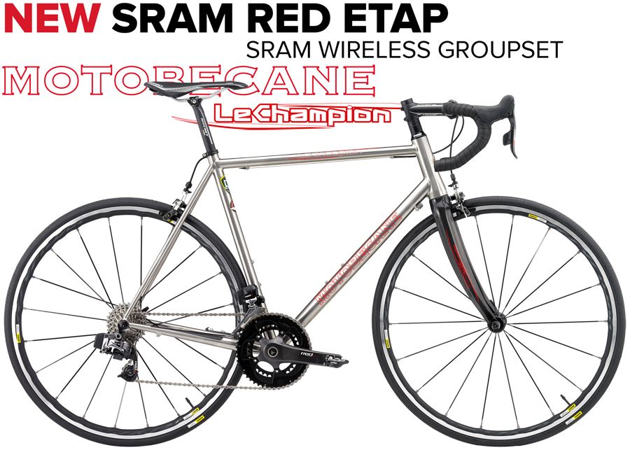 motobecane titanium road bike